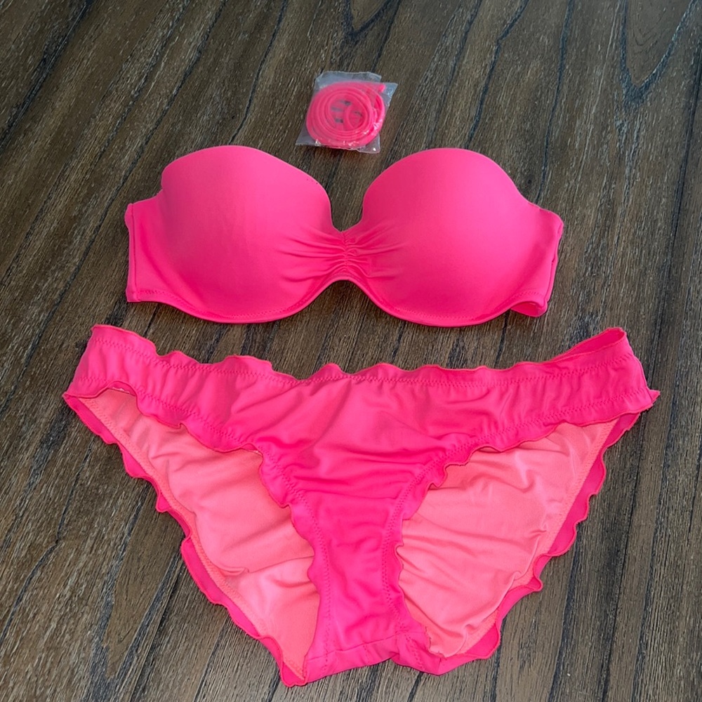 Hot pink VS bikini